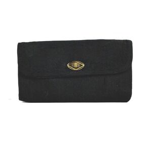 Mardane Corde Clutch Bag Womens OS Black Vintage Rayon Evening Purse